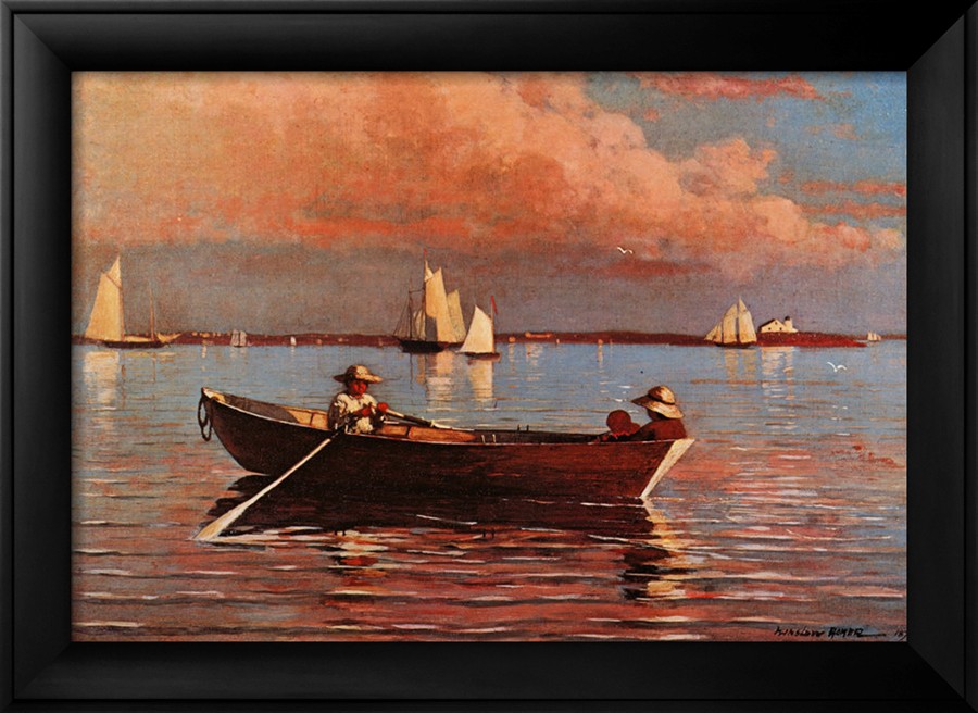 Gloucester Harbor By Winslow Homer